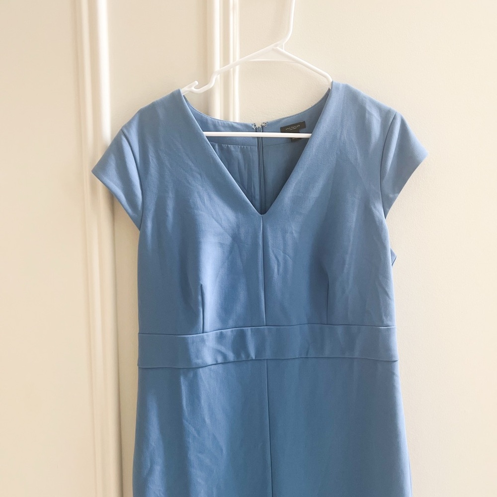 Ann Taylor blue dress size 12